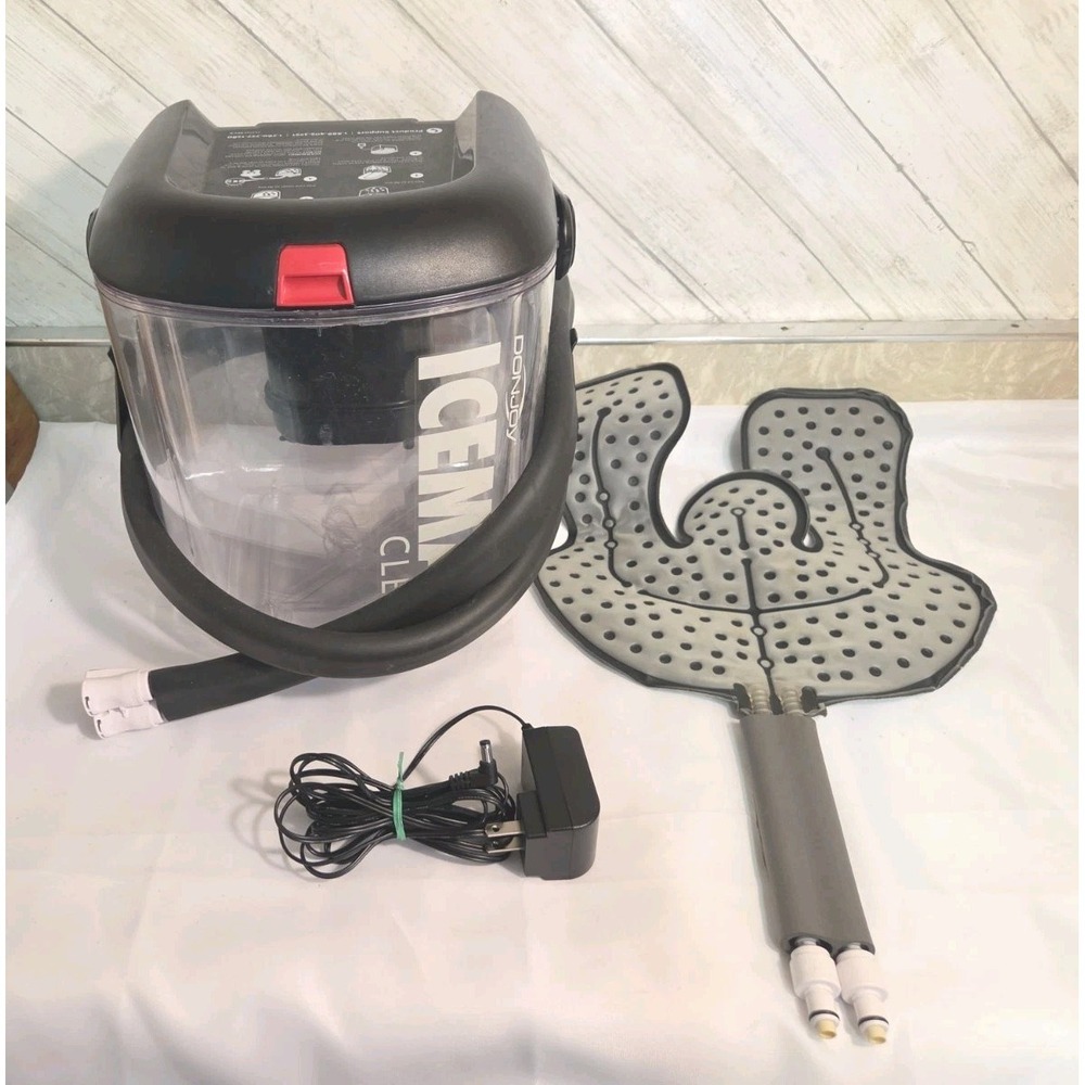 Donjoy Ice Clear 3 Cold Water Pump Main Unit W/ Power Supply Pad & Hose